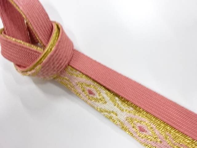 正絹　手組帯締め【中古】【着】 宗sou