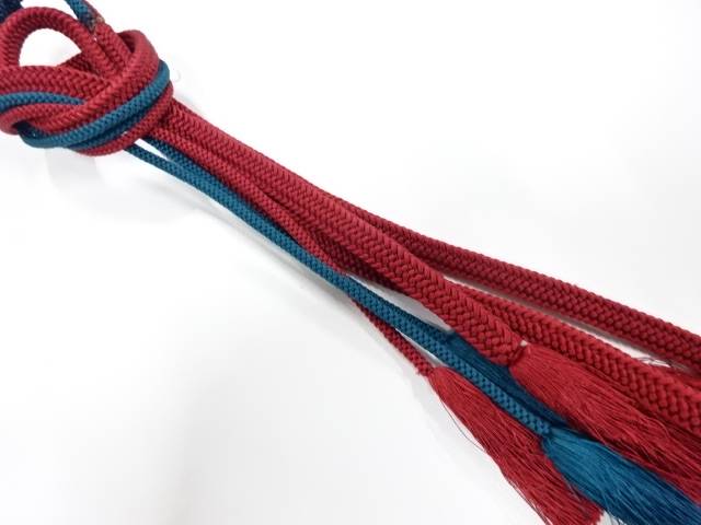 正絹　手組帯締め【中古】【着】 宗sou