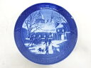 ROYAL COPENHAGEN ロイヤルコペンハーゲン イヤープレート 「マナーハウスでのクリスマス」(1995年)【中古】【道】 宗sou