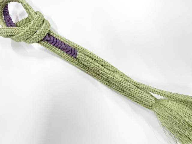 正絹　手組帯締め【中古】【着】 宗sou