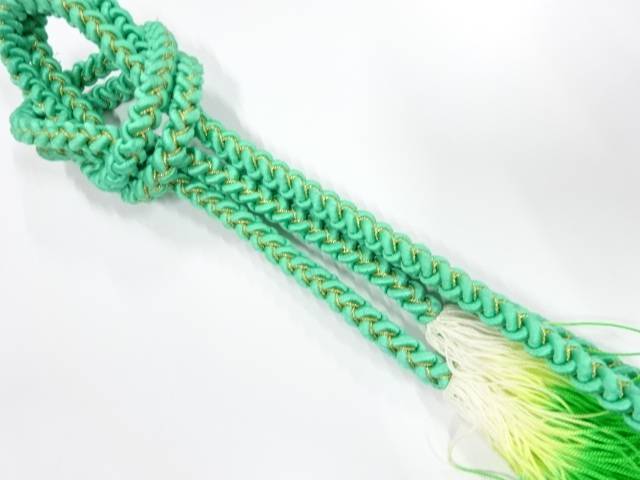 正絹　手組帯締め【中古】【着】 宗sou