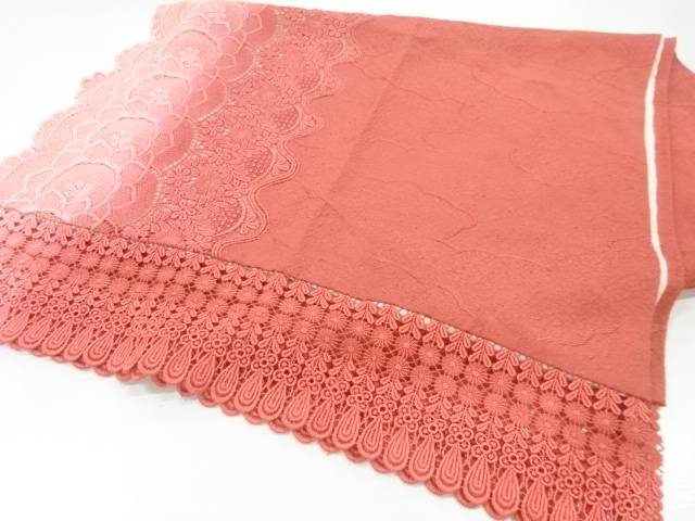 レース花模様ショール【中古】【着】 宗sou