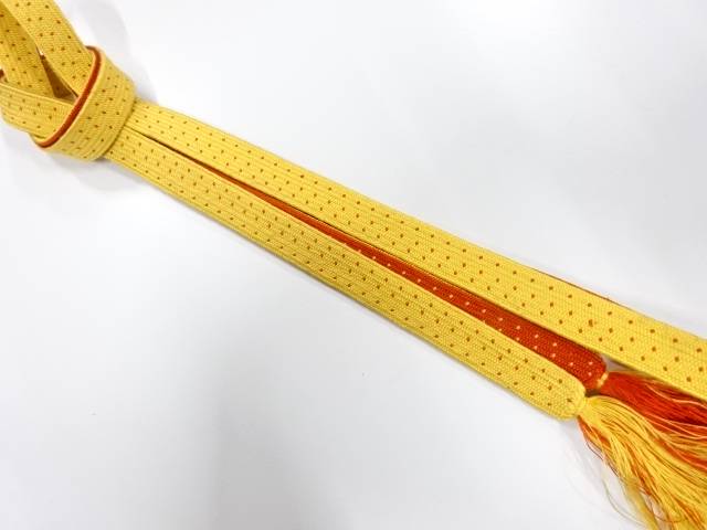 正絹　手組帯締め【中古】【着】 宗sou