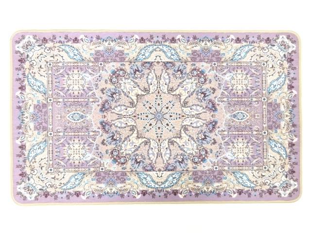 岡重　OKAJIMA　洗える滑り止め付き　玄関マット（パープル）【新品】【着】 宗sou