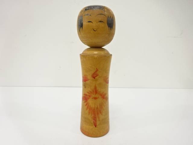 郷土玩具　岡崎仁治造　こけし（32.6センチ）【中古】【道】 宗sou