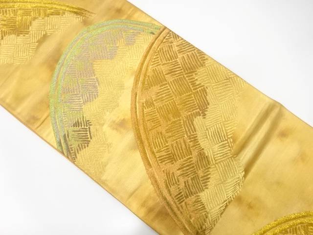 光悦垣模様織出し袋帯【中古】【着】 宗sou