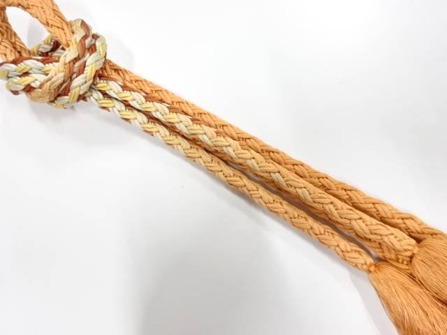 正絹　手組帯締め【中古】【着】 宗sou