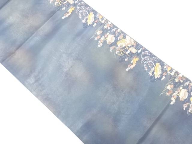 引き箔くず屋に松竹・柳模様織り出し袋帯【中古】【着】 宗sou