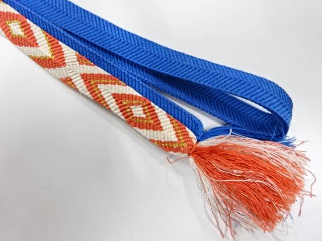 正絹　手組帯締め【中古】【着】 宗sou