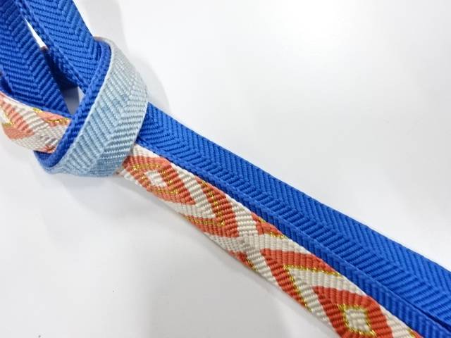 正絹　手組帯締め【中古】【着】 宗sou