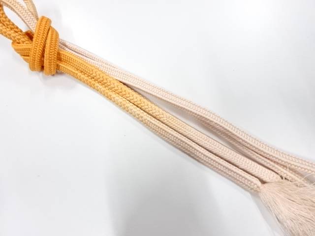 正絹　手組帯締め【中古】【着】【和装小物】 宗sou