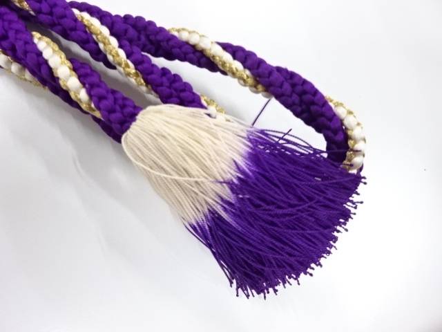 【お祭り用品】金襴袢天帯 約260cm 源氏車 金・赤 D5322・D5325