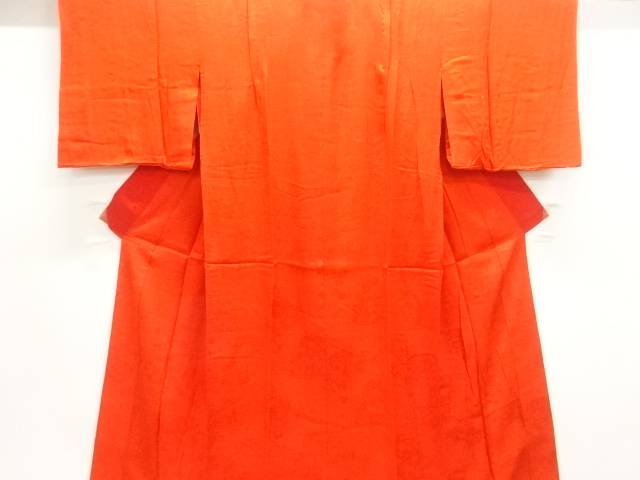 鼓模様織出し長襦袢【アンティーク】【中古】【着】【縮緬・錦紗】 宗sou