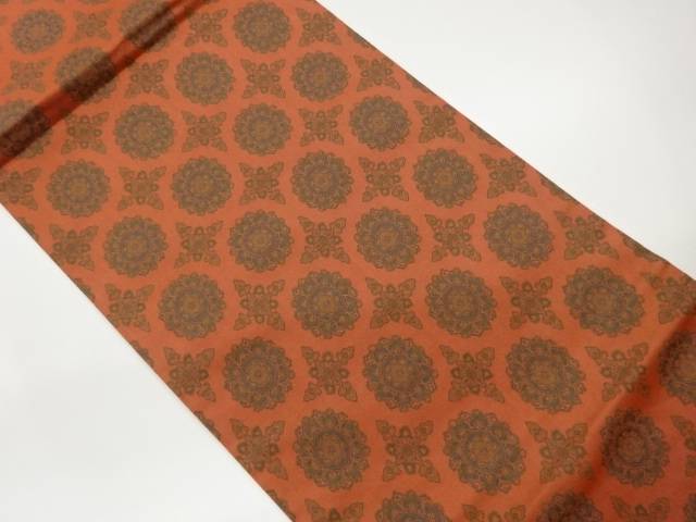 華紋模様織出し全通袋帯【中古】【着】【袋帯】 宗sou