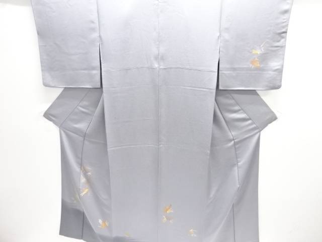 抽象葉模様訪問着【中古】【着】【訪問着・付下げ】 宗sou(4)