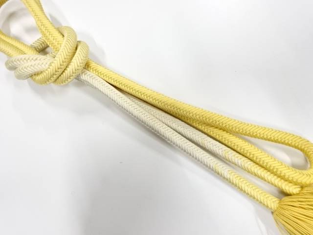正絹 撚り房 手組帯締め【中古】【着】【和装小物】 宗sou