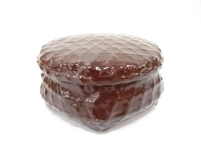 溜塗　竹籠　菓子器（保護箱付）【中古】【道】 宗sou