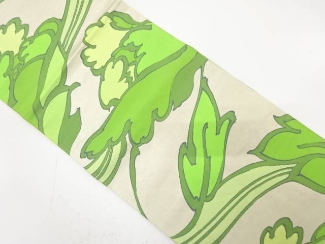 Rakuten - 花模様織り出し袋帯（材料）【アンティーク】【中古】【着】【袋帯】 宗sou