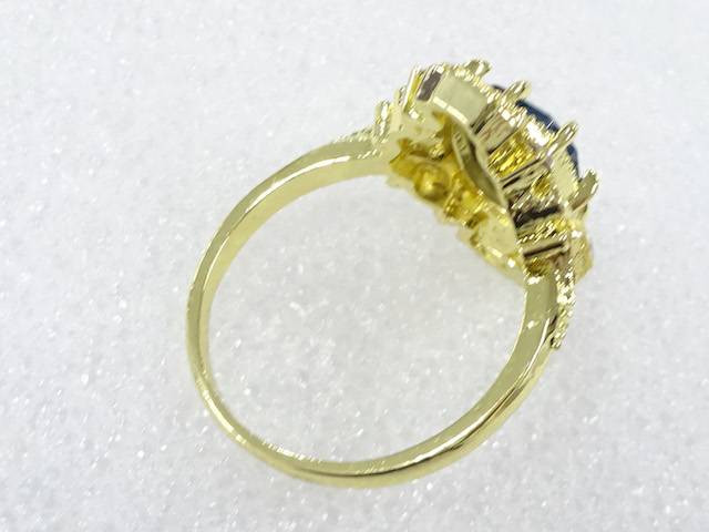 色石　指輪(21号)【中古】【着】【アクセサリー】 宗sou