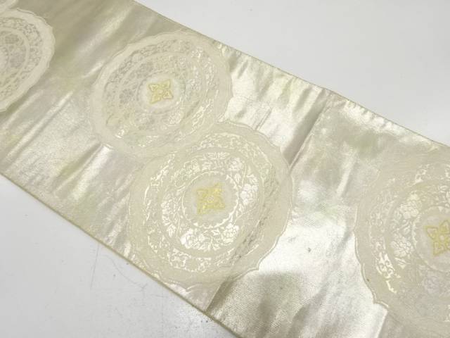 乐天商城 - 華紋織り出し袋帯（材料）【アンティーク】【中古】【着】【袋帯】 宗sou