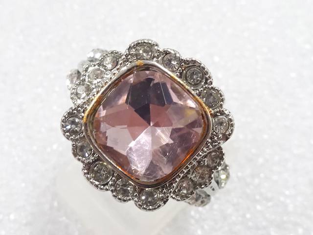 色石　指輪(21号)【中古】【着】【アクセサリー】 宗sou