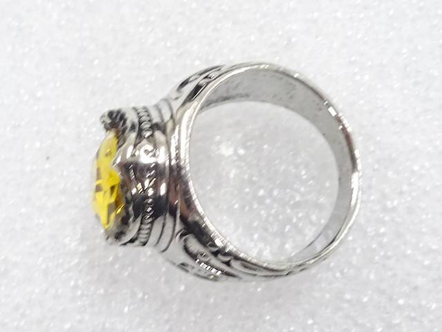 色石　指輪(17号)【中古】【着】【アクセサリー】 宗sou