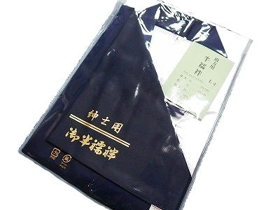 男性用 仕立て上がり 洗える半襦袢 さらし綿 紺 M/L クリックポスト 男性用 仕立て上がり 洗える半襦袢 さらし綿 紺 M/L クリックポスト