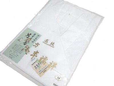 男性用 洗える半襦袢 白 M/L/LL 高島さらし使用「京楽楽」メール便 肌着 白衣 作務衣 紳士用 男性用 洗える半襦袢 白 M/L/LL 高島さらし使用「京楽楽」メール便 肌着 白衣 作務衣 紳士用
