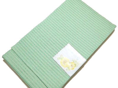 半幅帯 浴衣帯 四寸帯 日本製ふくれ織 ワッフル織 無地 ミント パステルカラー 可愛い色 夏祭り