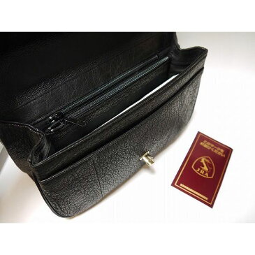 JRA認定!! 最高級 シャークスキン 爬虫類 ハンドバッグ フォーマル用 慶弔OK! C型