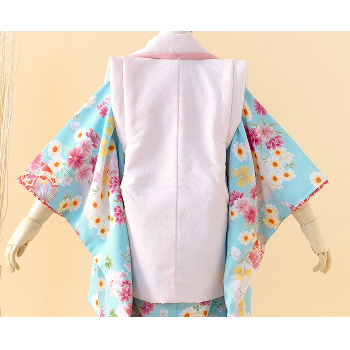 七五三の女の子向け着物セット