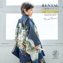 \先着20%OFFクーポン!/300名限定☆7/26 1:59まで【レンタル】七五三 レンタル 5歳 着物セット 男の子 フルセット 袴セット 紺 ネイビー 水...