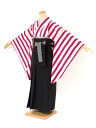 【全品クーポン最大3000円OFF☆6/14~19】【レンタル】袴セット 卒業式 袴 レンタル 女 女性 フルセット 白 アイボリー ピンク 黒 縞 ストライプ...