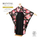 【全品クーポン最大3000円OFF☆6/14~19】【レンタル】卒業式 袴 レンタル 女 女性 袴セット フルセット 大人 レディース 大学 和服 着物セット ...