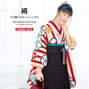 【全品クーポン最大3000円OFF★マラソン 5/9~16 1:59】【レンタル】卒業式 袴 小学生 女の子 袴セット ジュニア フルセット 赤 レッド 黒 桜 梅 花 縞 ストライプ ボヌールセゾン レトロモダン 大正ロマン 13歳 子供 着物セット 往復送料無料(4)