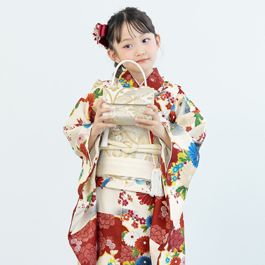 楽天市場】七五三 着物 7歳（カラーホワイト）（和服｜キッズ