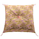 【送料無料】秋華(ピンク) 65cm - 幅約8cm 金襴御前座布団 御前座布団 お盆座布団 初盆 御仏前 祭壇 法要 仏壇座布団 住職用 お寺様用 ペット用 ...