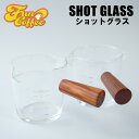 FUN COFFEE エスプレッソ ショットグラス 75ml 2個セット 計量カップ 木製ハンドル付き 目盛り付き カフェラテ ミルクカップ ダブルスパウト 耐熱グラス エスプレッソマシン コーヒー器具 コーヒー グラス バリスタ カフェラテ