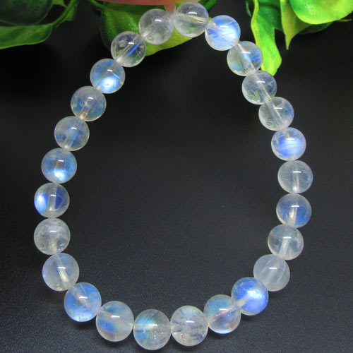 【天然石】レインボームーンストーン☆ホワイトラブラドライト☆約8ミリ☆高品質☆スリランカ産☆ムーンストーン☆