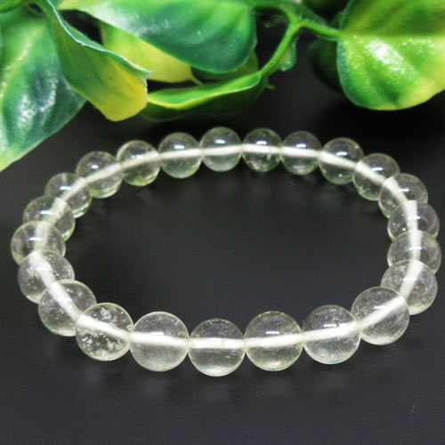 【天然ガラス】リビアングラス☆8ミリ☆エジプト☆リビア砂漠☆隕石衝突☆鑑別書付