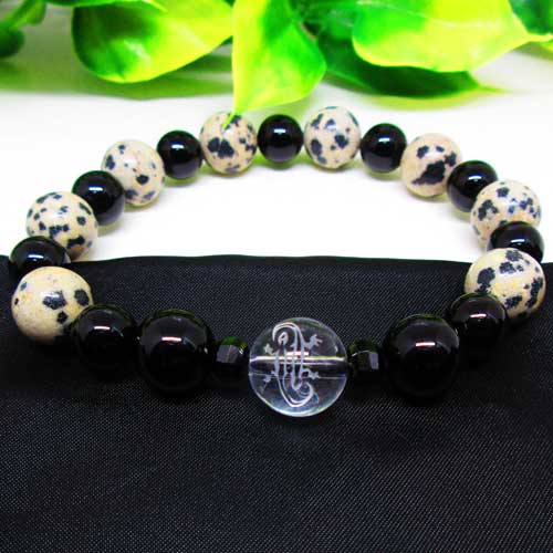 【天然石】トカゲ彫り水晶(12ミリ)ダルメシアンジャスパー(碧玉10ミリ)オニキス(黒瑪瑙10ミリ/8ミリ)☆とかげ☆蜥蜴☆≪ポスト投函≫