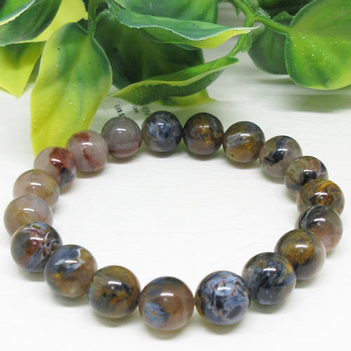 【天然石】ピーターサイト☆インクォーツ10ミリ☆珍しいインクォーツ☆嵐の石☆テンペストstone☆南アフリカ産☆