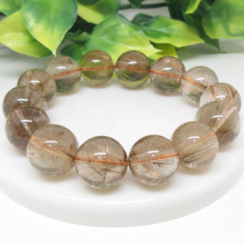 Rakuten - 【天然石】スモーキータイガールチルクォーツ☆16ミリ☆84g☆大玉☆