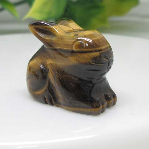 【Happyアイテム】タイガーアイ☆彫刻☆4種類☆選べる☆亀☆カエル☆うさぎ☆招き猫☆簡易包装☆ポスト投函☆