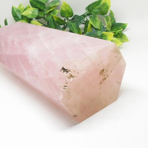 【天然石】ローズクォーツ☆ポイント☆約30センチ☆約4.3キロ☆モザンビーク産☆BIG★