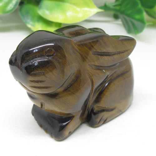 【天然石】うさぎ☆彫刻☆カービング☆動物☆手彫☆開運☆タイガーアイ☆ソーダライト☆ローズクォーツ☆アメジスト☆1点☆