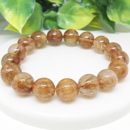 乐天商城 - 【天然石】オレンジキャッツアイルチルインクォーツ☆約12ミリ☆