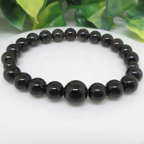 【天然石】幻☆龍脈水晶☆8ミリ☆黒平産☆黒水晶☆モリオン☆山梨水晶☆黒平☆希少☆幻水晶☆