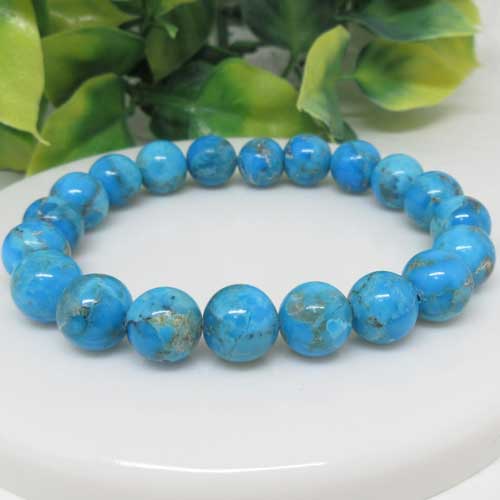 Rakuten - 【天然石】ターコイズ☆キングマン鉱山☆10ミリ☆アメリカ☆アリゾナ☆