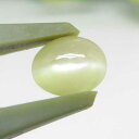 【天然石】クリソベルキャッツアイ☆ルース☆0.68ct☆スリランカ☆鑑別済☆鑑賞☆コレクション☆動画あり